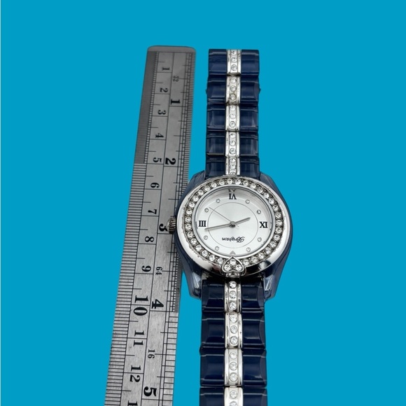 Brighton Blue and Silver Women\'s Watch comes with new battery Rare Color main image 6